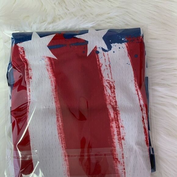 Stars and Stripes Pattern Tank Top Reversible - Picture 8 of 13